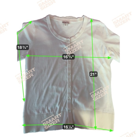 Merona Women's White Button Down Shirt - Picture 8 of 8